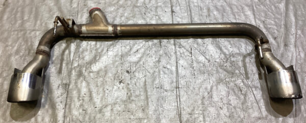 2012-2017 Fiat 500 Abarth OEM Exhaust Piping Muffler w/ Tips / F5019