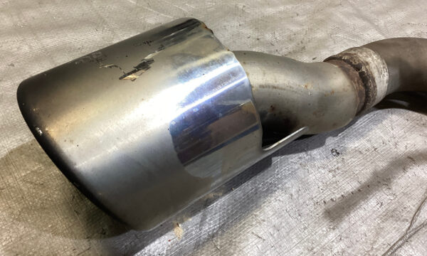 2012-2017 Fiat 500 Abarth OEM Exhaust Piping Muffler w/ Tips / F5019 - Image 3
