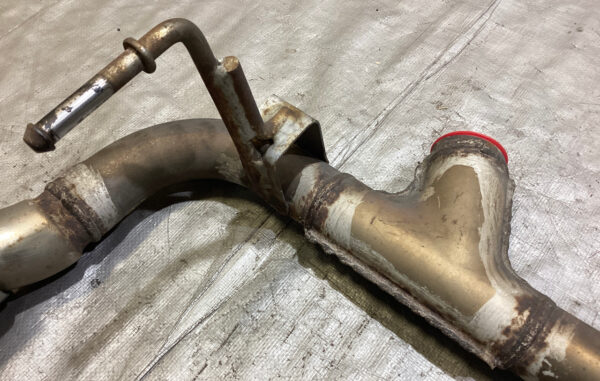 2012-2017 Fiat 500 Abarth OEM Exhaust Piping Muffler w/ Tips / F5019 - Image 4