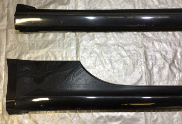 2012-2017 Fiat 500 Abarth OEM Side Skirt Rocker Panels / Pair / Nero (Black) F5015 - Image 3
