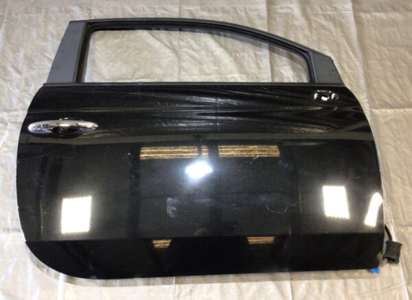 2012-2017 Fiat 500 Abarth Passenger Side Door / Black / OEM / F5009 - Image 5