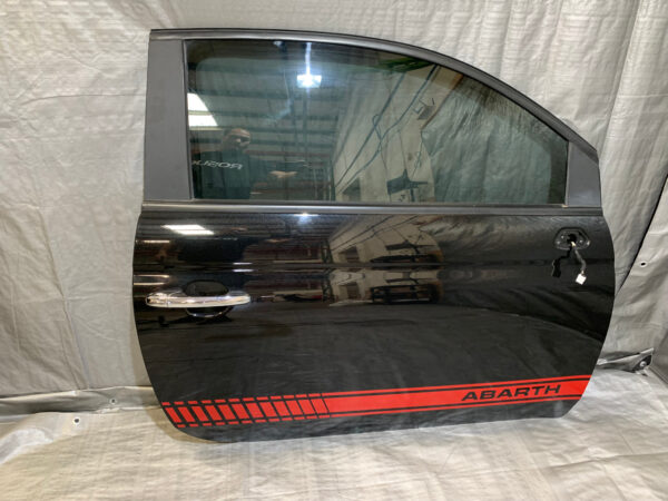 2012-2017 Fiat 500 Abarth Passenger Side Door / Black / OEM / F5012