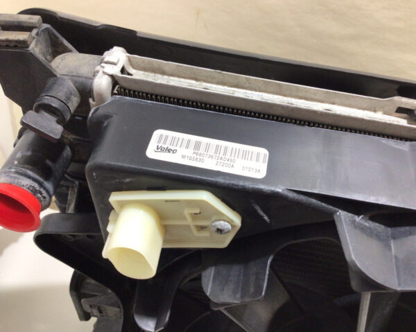 2012-2017 Fiat 500 Abarth Radiator & Cooling Fan / OEM / 92k miles / OEM / F5008 - Image 4