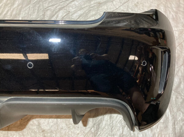 2012-2017 Fiat 500 Abarth Rear Bumper Cover w/ Diffuser / PDC / Nero Puro F5019 - Image 4