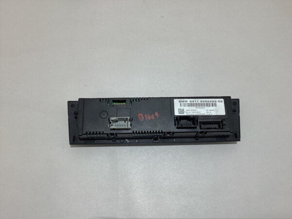2013 BMW 135i Automatic Climate Control Module / 64119292262 / B1009 - Image 3