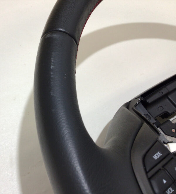 2013-2015 Honda CRZ Black Leather Steering Wheel / Red Stitching / OEM / CZ011 - Image 3
