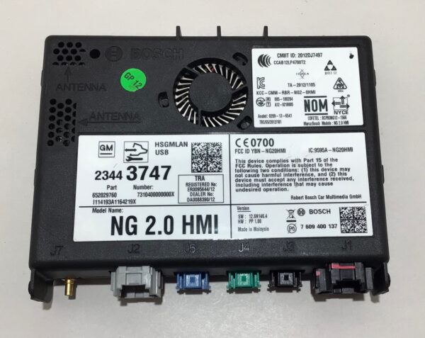 2014 Chevrolet C7 Corvette MMI Navigation Module / 23443747 / C7004