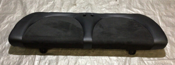 2014 Fiat 500c GQ Edition Black Leather / Suede Front & Rear Seat Set / F5017 - Image 4