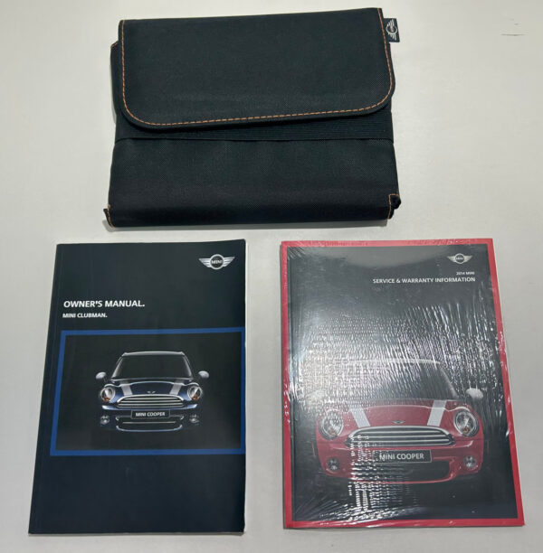2014 Mini Cooper Factory Owner's Manual w/ Case / R3010