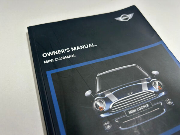 2014 Mini Cooper Factory Owner's Manual w/ Case / R3010 - Image 2