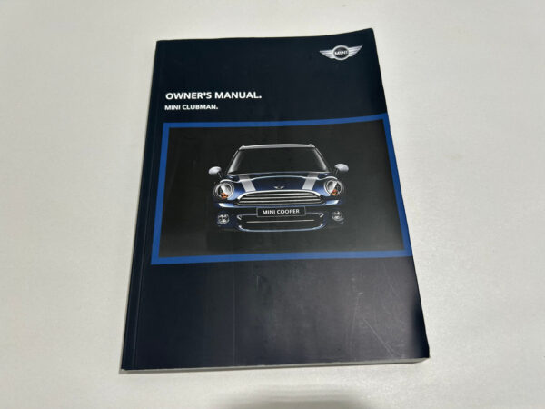 2014 Mini Cooper Factory Owner's Manual w/ Case / R3010 - Image 3