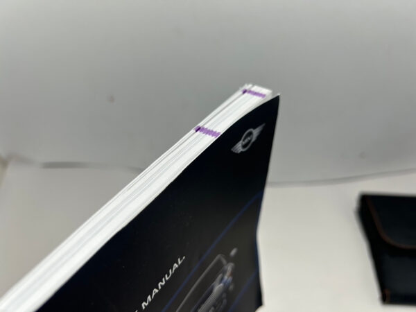 2014 Mini Cooper Factory Owner's Manual w/ Case / R3010 - Image 4