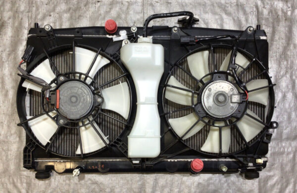 2014-2016 Honda CRZ Radiator w/ Cooling Fans & Overflow Tank / Manual / CZ014