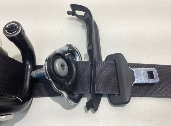 2014-2017 Chevrolet C7 Corvette Coupe Driver Seat Belt w/ Pretensioner / Black / C7005 - Image 5