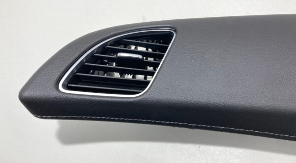 2014-2019 Chevrolet C7 Corvette Black Leather Passenger Dash Pad / Vent / C7005 - Image 2