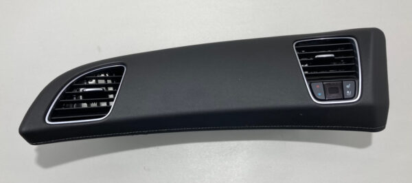 2014-2019 Chevrolet C7 Corvette Black Leather Passenger Dash Pad / Vent / C7005 - Image 4