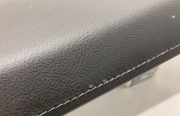 2014-2019 Chevrolet C7 Corvette Black Leather Passenger Dash Pad / Vent / C7005 - Image 5