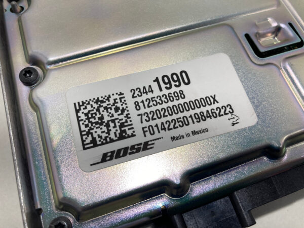 2014-2019 Chevrolet C7 Corvette Bose Audio Amplifier / 23441990 / C7005 - Image 4