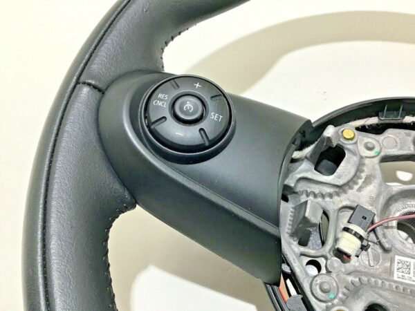 2014-2019 Mini Cooper Black Leather Steering Wheel w/ Trim / R3003 - Image 2