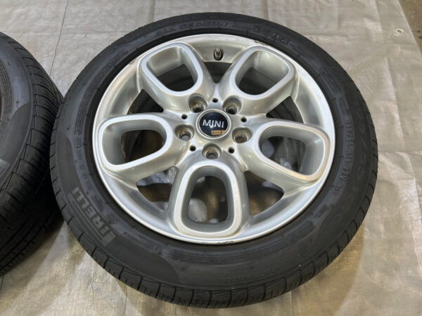 2014-2023 Mini Cooper S 16" Loop Spoke Wheels Rims w/ Tires / Pair / R3011 - Image 2