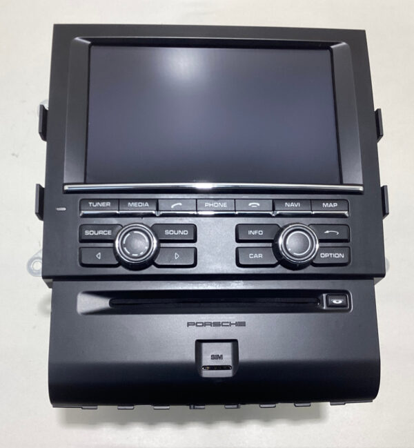 2015-2016 Porsche Macan Radio Head Unit Touch Screen w/ Navigation / 95B03596305 / PM004