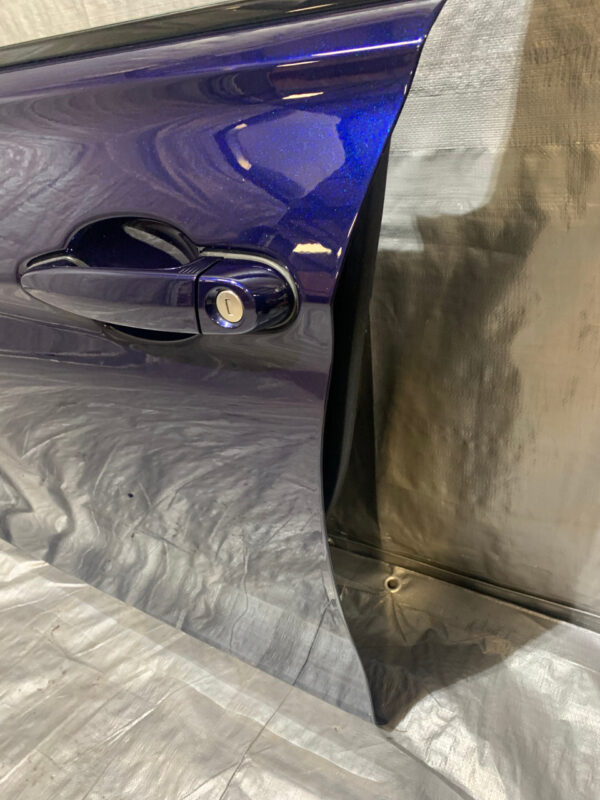 2015-2018 F80 BMW M3 Driver Front Door Assembly / Tanzanite Blue Metallic F8M01 - Image 4
