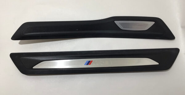 2015-2018 F80 BMW M3 OEM Door Sill Trim Set / F8M01 - Image 2