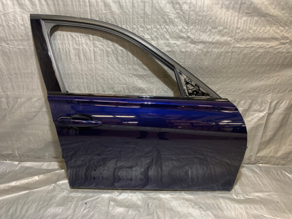 2015-2018 F80 BMW M3 Passenger Front Door Assembly / Tanzanite Blue Metallic F8M01