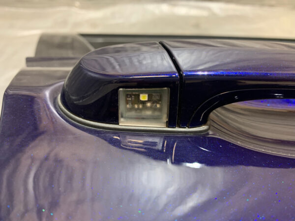 2015-2018 F80 BMW M3 Passenger Front Door Assembly / Tanzanite Blue Metallic F8M01 - Image 2