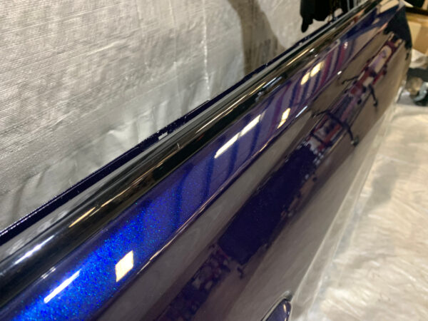 2015-2018 F80 BMW M3 Passenger Front Door Assembly / Tanzanite Blue Metallic F8M01 - Image 4