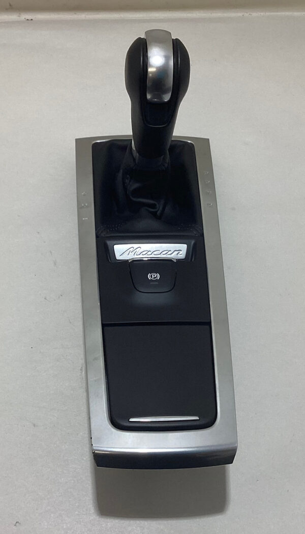 2015-2018 Porsche Macan Black Leather PDK Automatic Shift Knob w/ Boot / Trim Surround / PM003