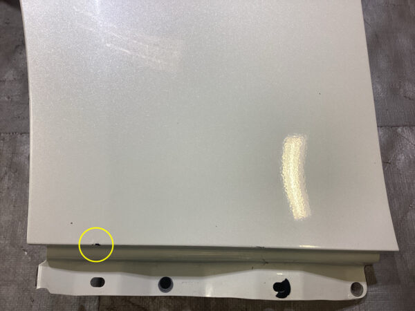 2015-2020 Nissan 370Z NISMO Coupe Driver Side Fender Panel / Pearl White 7Z020 - Image 2