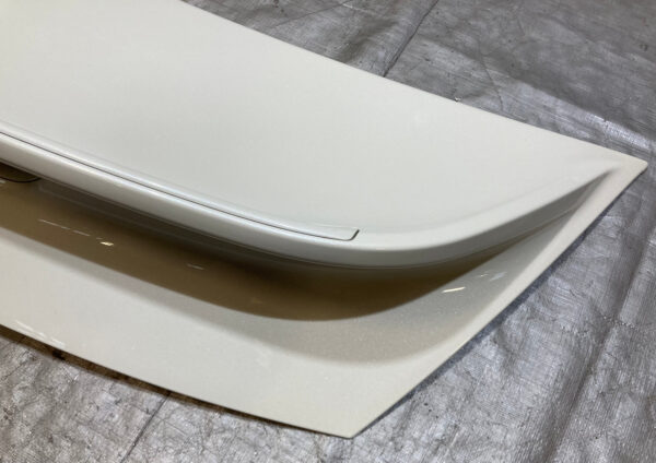 2015-2020 Nissan 370Z Nismo Coupe Trunk Spoiler / Pearl White 7Z020 - Image 4