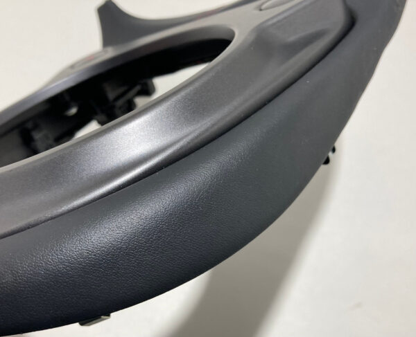 2015-2020 Nissan 370Z Nismo Shifter Surround Trim / Red Stitching / 7Z020 - Image 5