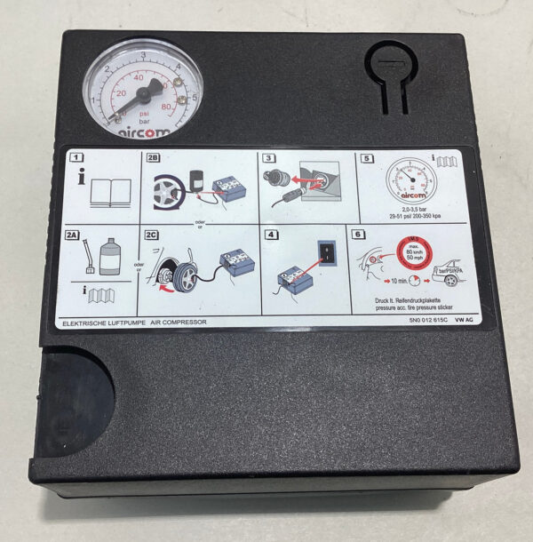 2015-2020 Porsche Macan OEM Emergency Tool Kit w/ Jack / Compressor / PM004 - Image 5