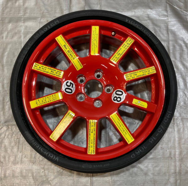 2015-2022 Porsche Macan 18" Space Master Spare Wheel / Tire / OEM / PM004 - Image 5