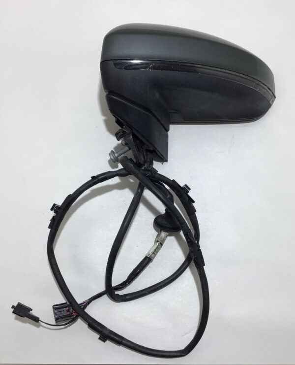 2016 Audi TT Quattro Driver Side Mirror / Auto Dim / Monsoon Gray Metallic T3001
