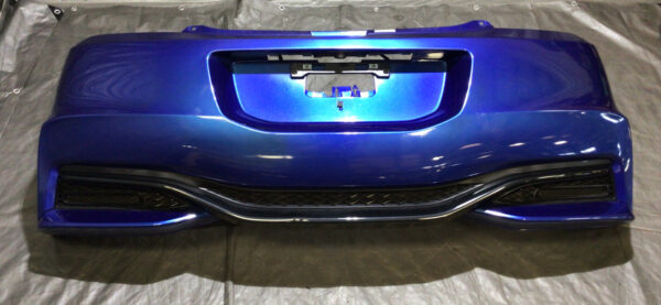 2016 Honda CRZ OEM Rear Bumper Cover w/ Diffuser / Aegean Blue Metallic CZ015