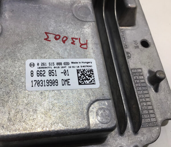 2016 Mini Cooper S F54 Engine Control Module ECU DME / 866285101 / R3006 - Image 4