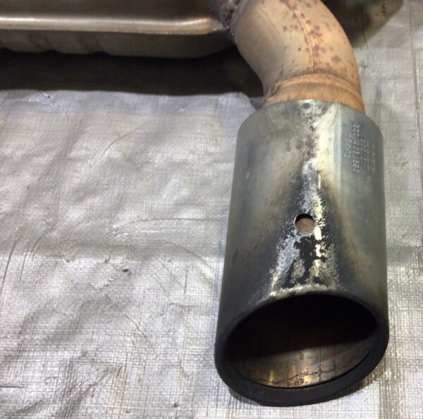 2016-2019 Audi TT Quattro OEM Exhaust Muffler w/ Tips / T3002 - Image 5