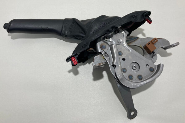 2016-2019 Mazda Mx5 Miata Parking Brake Handle w/ Aftermarket Boot / Red Stitch / ND038