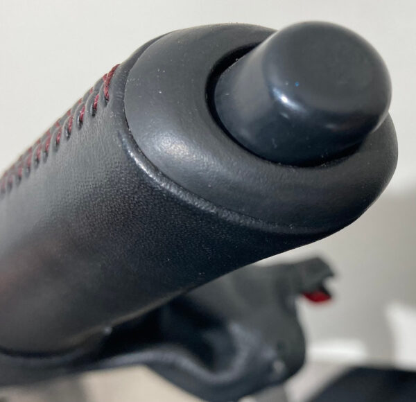 2016-2019 Mazda Mx5 Miata Parking Brake Handle w/ Aftermarket Boot / Red Stitch / ND038 - Image 4