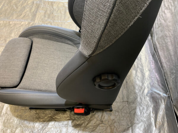 2016-2019 Mini Cooper F57 Convertible Passenger Seat Assembly / Grey Cloth / R3003 - Image 3