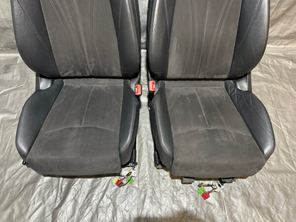 2016-2020 Audi TT Quattro Coupe Black Alcantara / Leather Seats / Pair / T3002 - Image 3