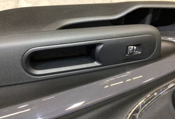 2016-2020 Mini Cooper F54 Clubman Passenger Front Interior Door Panel / Carbon Black / R3008 - Image 3