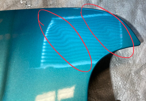 2016-2022 F57 Mini Cooper Convertible Trunk Lid Panel / Carribean Aqua Metallic R3011 - Image 2