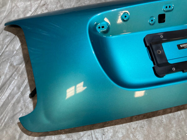 2016-2022 F57 Mini Cooper Convertible Trunk Lid Panel / Carribean Aqua Metallic R3011 - Image 5
