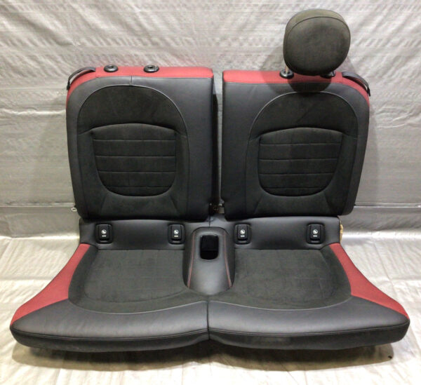 2016-2022 Mini Cooper F57 Convertible JCW Rear Sport Alcantara Seat Set / R3010