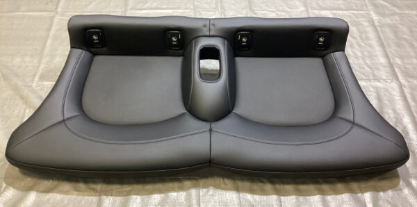 2016-2022 Mini Cooper S F57 Convertible Black Leatherette Rear Seat Set / R3011 - Image 2