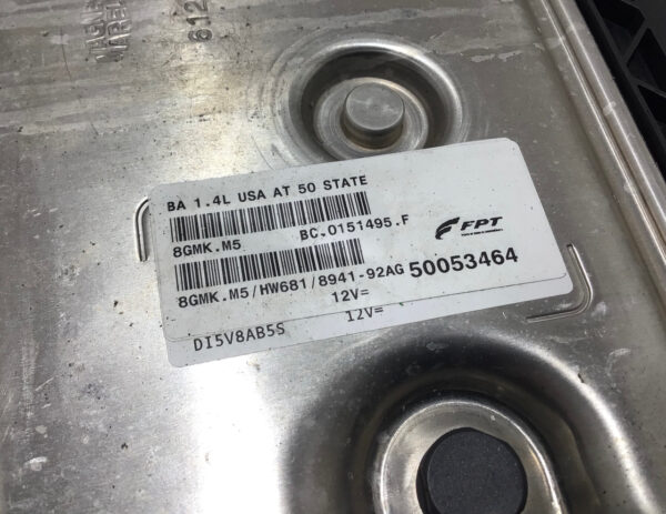 2017 Fiat 124 Spider ECU Engine Control Module / Automatic FD008 - Image 3